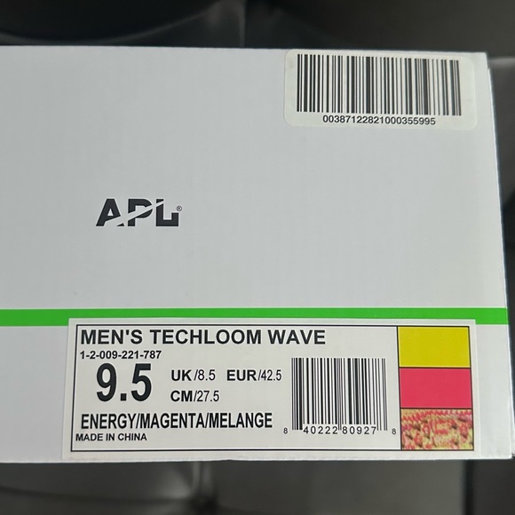 NWT APL Techloom Wave M 9.5 - Picture 2 of 2